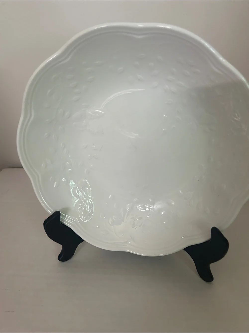 Vintage Lenox Bowl  Serving Bowl Replacement Butterfly Meadow Cloud 8.5 inch